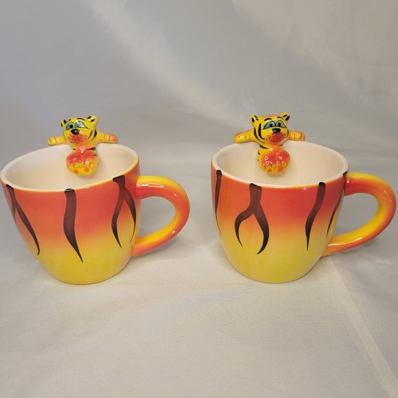 Mulberry Home Collection 'Tiger Cup' (Set of 2) - Picture 1 of 9